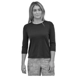 Maillot VTT Patagonia W's Merino 3/4 Sleeve Bike Jersey Dusky Brown -Air Plein Escalade Magasin fe46dcd68489ec4692b7098805ffd23b99789626 E22PATAVTT2207816 4