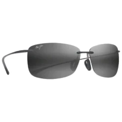 Lunettes De Soleil Maui Jim Akau Matte Grey Mauipure Lt Neutral Grey
